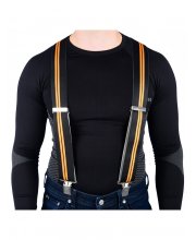 Orange Oxford Riggers Essential Extra Strong Braces at JTS Biker Clothing