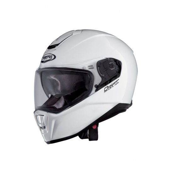 Caberg Drift White Full Face Motorcycle Helmet at JTS Biker Clothing