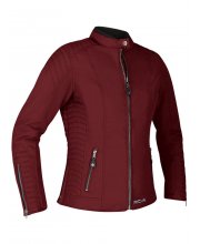 Burgundy Richa Lausanne Ladies Textile Motorcycle Jacket at JTS Biker Clothing