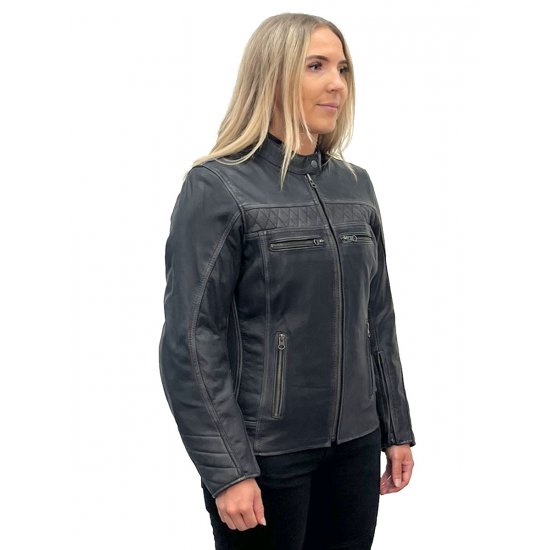 JTS ROXANNE LEATHER JACKET at JTS Biker Clothing