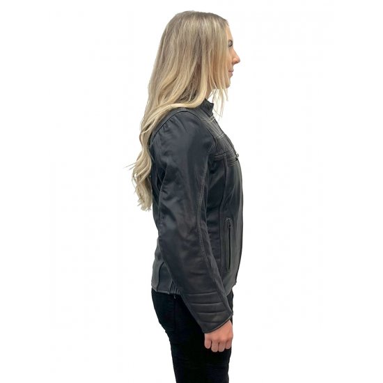 JTS ROXANNE LEATHER JACKET at JTS Biker Clothing
