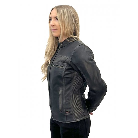 JTS ROXANNE LEATHER JACKET at JTS Biker Clothing