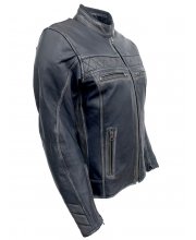 JTS ROXANNE LEATHER JACKET at JTS Biker Clothing