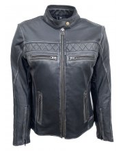 JTS ROXANNE LEATHER JACKET at JTS Biker Clothing