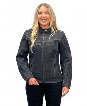 JTS ROXANNE LEATHER JACKET at JTS Biker Clothing
