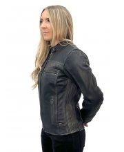 JTS ROXANNE LEATHER JACKET at JTS Biker Clothing