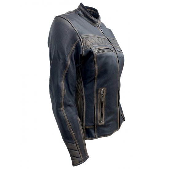 JTS ROXANNE LEATHER JACKET at JTS Biker Clothing