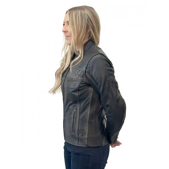JTS ROXANNE LEATHER JACKET at JTS Biker Clothing