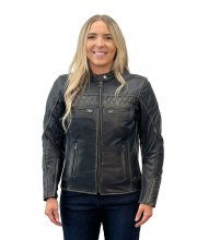 JTS ROXANNE LEATHER JACKET at JTS Biker Clothing