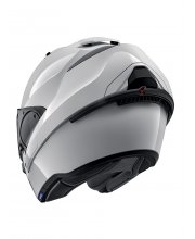 Shark Evo ES Blank White Motorcycle Helmet at JTS Biker Clothing