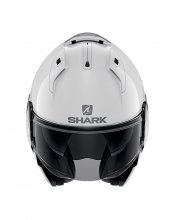 Shark Evo ES Blank White Motorcycle Helmet at JTS Biker Clothing