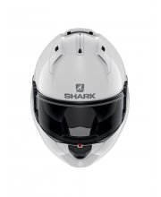 Shark Evo ES Blank White Motorcycle Helmet at JTS Biker Clothing