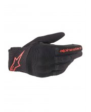 Red Alpinestars Copper Motorcycle Gloves at JTS Biker Clothing