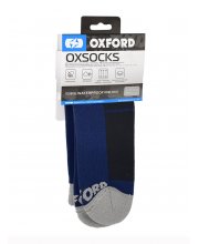 Oxford Waterproof OxSocks Blue at JTS Biker Clothing