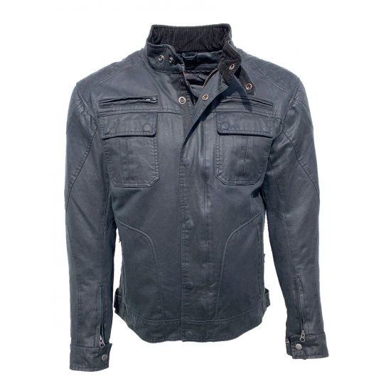 JTS Gunner Wax Cotton Textile Motorcycle Jacket at JTS Biker Clothing