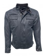JTS Gunner Wax Cotton Textile Motorcycle Jacket at JTS Biker Clothing