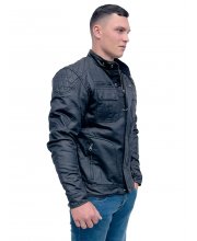 JTS Gunner Wax Cotton Textile Motorcycle Jacket at JTS Biker Clothing