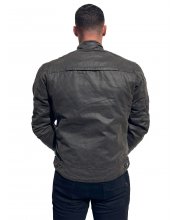 JTS Gunner Wax Cotton Textile Motorcycle Jacket at JTS Biker Clothing