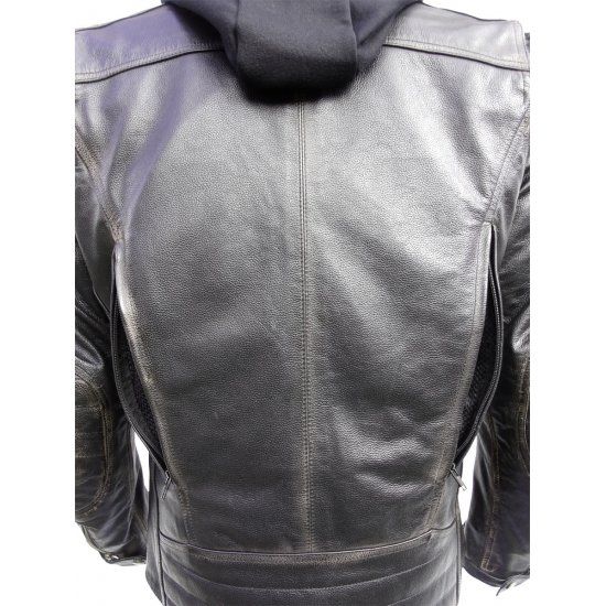 JTS Leon Mens Leather Motorcycle Jacket at JTS Biker Clothing