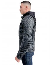 JTS Leon Mens Leather Motorcycle Jacket at JTS Biker Clothing