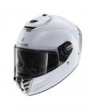 White Shark Spartan RS Blank Motorcycle Helmet at JTS Biker Clothing