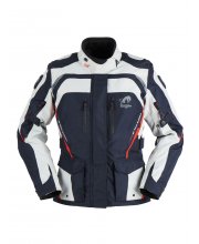 Blue/Pearl/Red Furygan Apalaches Ladies Textile Motorcycle Jacket at JTS Biker Clothing