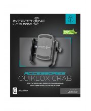 Interphone Universal Quiklox Phone Holder at JTS Biker Clothing