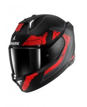 Black/Red Shark Skwal I3 Rhad Motorcycle Helmet at JTS Biker Clothing