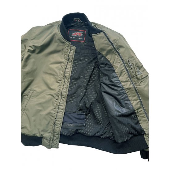 JTS Bomber Motorcycle Jacket at JTS Biker Clothing