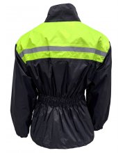 JTS Dry Ryder Waterproof Jacket at JTS Biker Clothing - Back