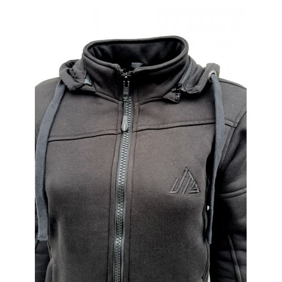 JTS Ladies Ultimate Hoodie 2.0 at JTS Biker Clothing - Close up