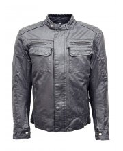 JTS Gunner 2 Wax Cotton Motorcycle Jacket at JTS Biker Clothing