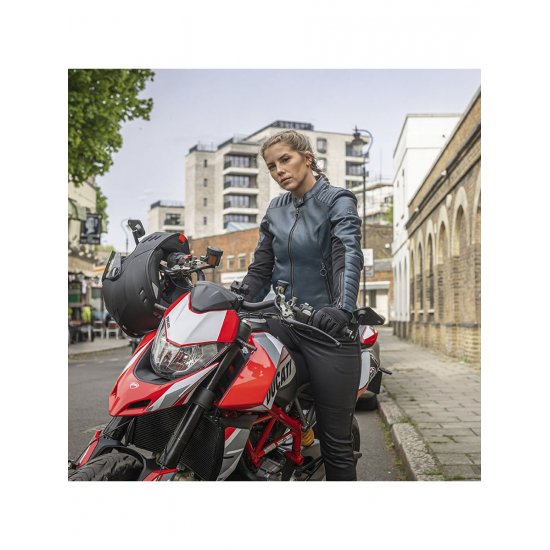 Oxford Radley Ladies Leather Motorcycle Jacket at JTS Biker Clothing