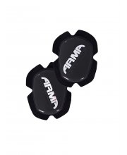 Black ARMR Knee Sliders at JTS Biker Clothing