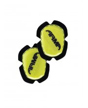 Yellow ARMR Knee Sliders at JTS Biker Clothing