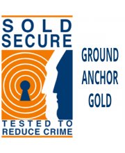 Hiplok AX1000 Anti-Angle Grinder Anchor at JTS Biker Clothing