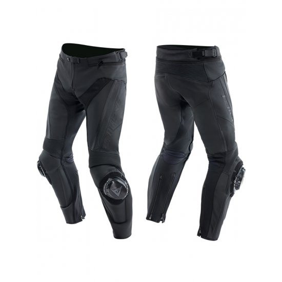 Dainese Delta 4 Leather Motorcycle Trousers at JTS Biker Clothing