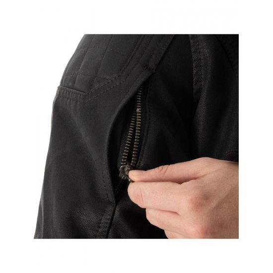 Oxford Sterling Dry2Dry Wax Cotton Ladies Textile Motorcycle Jacket at JTS Biker Clothing