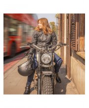 Oxford Sterling Dry2Dry Wax Cotton Ladies Textile Motorcycle Jacket at JTS Biker Clothing