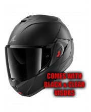 Shark OXO Dark Shadow Motorcycle Helmet at JTS Biker Clothing