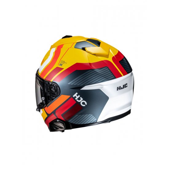 HJC I71 Viz Motorcycle Helmet at JTS Biker Clothing