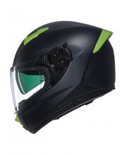 Black/Green Nolan N60-6 Classico Nobile Motorcycle Helmet at JTS Biker Clothing