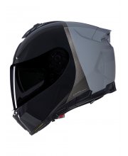 Black/Grey Nolan N80-8 Vern Speciale Motorcycle Helmet at JTS Biker Clothing