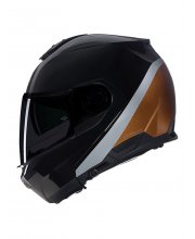 Black/Orange Nolan N100-6 Vern Speciale Motorcycle Helmet at JTS Biker Clothing