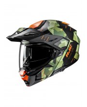 Orange/Green HJC I80 Roki Motorcycle Helmet at JTS Biker Clothing