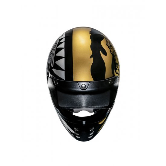 HJC V60 Flame Motorcycle Helmet at JTS Biker Clothing