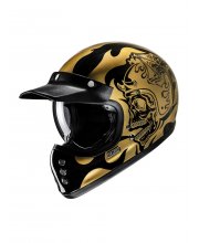 HJC V60 Flame Motorcycle Helmet at JTS Biker Clothing