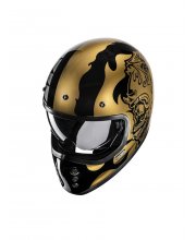 HJC V60 Flame Motorcycle Helmet at JTS Biker Clothing