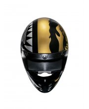 HJC V60 Flame Motorcycle Helmet at JTS Biker Clothing