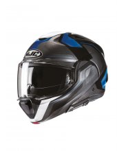 Blue HJC F100 Bios Motorcycle Helmet at JTS Biker Clothing